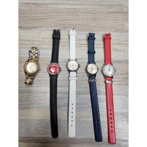 Lot Of 5 Timex Ladies Watches, - All Mechanical Wind - All RUNNING